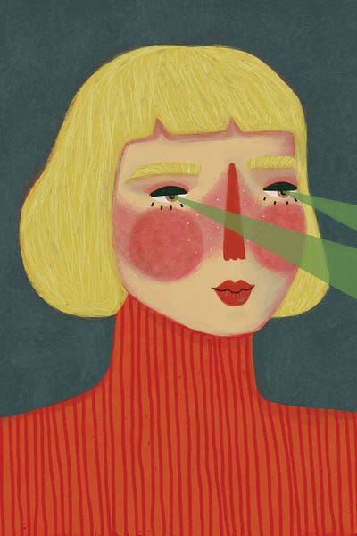 Women's Tops: Lasers by Renee Melia