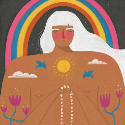 Daisy Chain by Renee Melia art print