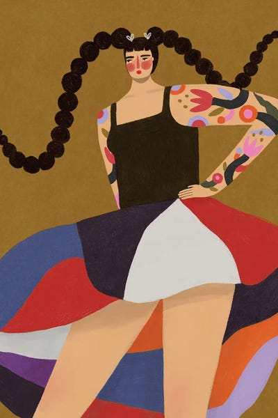 Hip Pop by Renee Melia art print