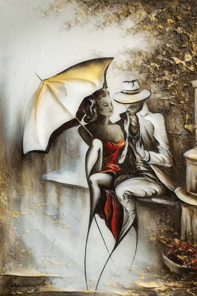 Flirts by Raen art print