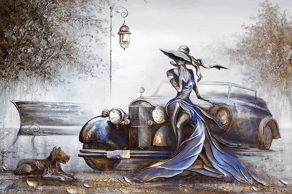 Lady In Blue