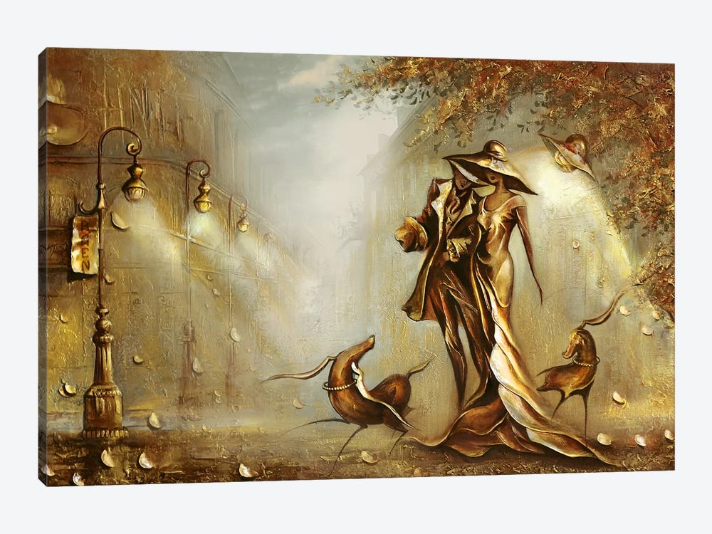 Night On The Town by Raen 1-piece Canvas Art Print