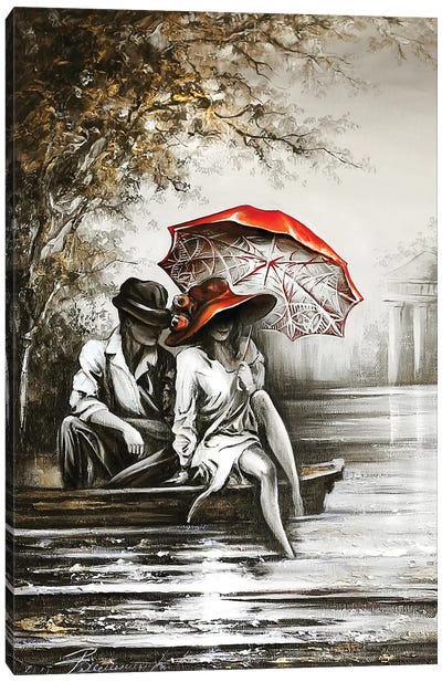 Romantic Date Canvas Art Print - Raen