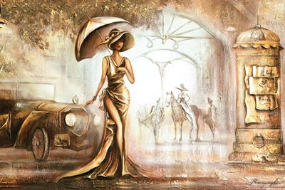 Happy Alone by Raen art print