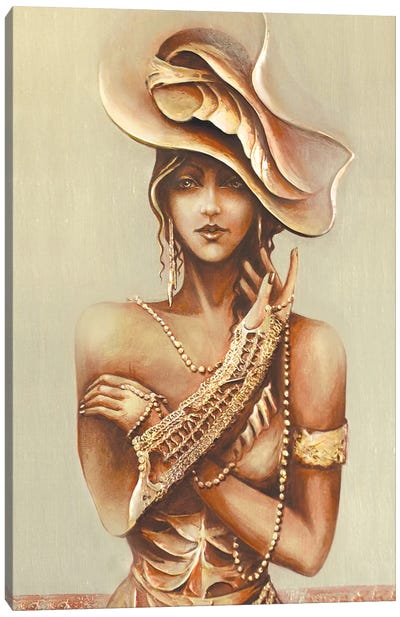 Contemporary Lady I Canvas Art Print - Raen