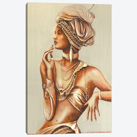 Contemporary Lady II Canvas Print #RMN48} by Raen Canvas Artwork