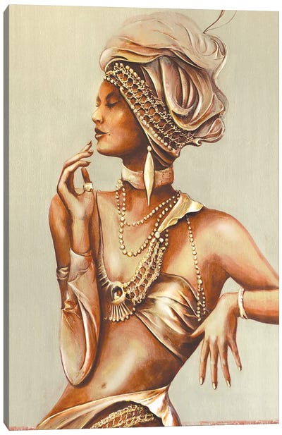 Contemporary Lady II Canvas Art Print - Raen