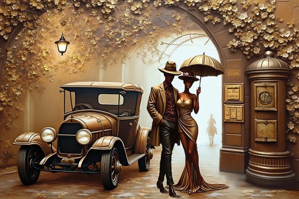 Umbrellas: Golden Era Romance by Raen