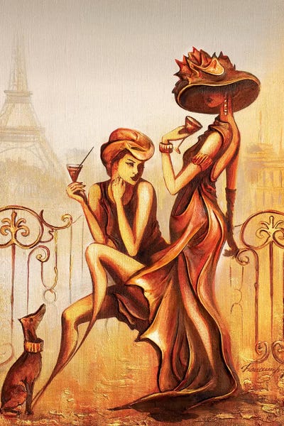 Art Of Being A Lady by Raen art print