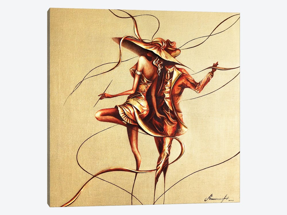 Dancing by Raen 1-piece Canvas Art Print