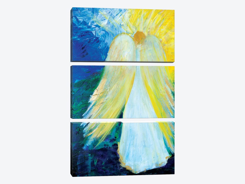 Glowing Angel of Love by Robin Maria 3-piece Canvas Artwork