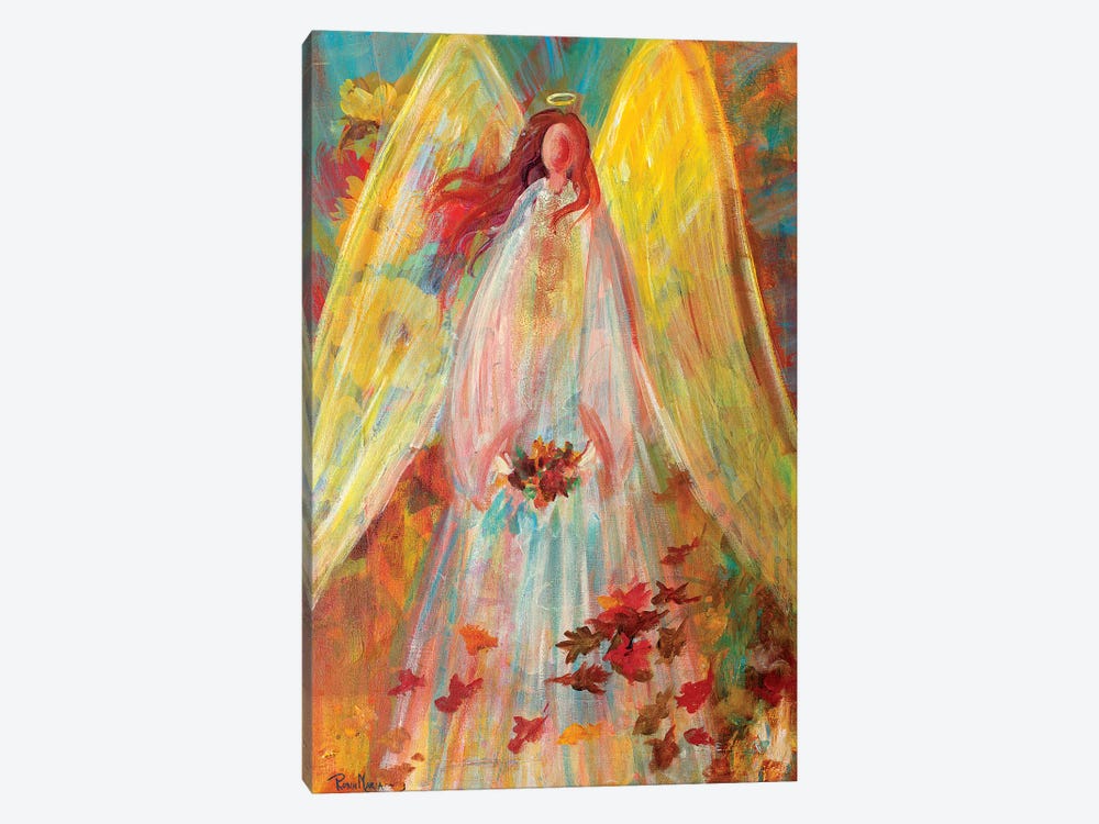 Harvest Autumn Angel by Robin Maria 1-piece Canvas Art