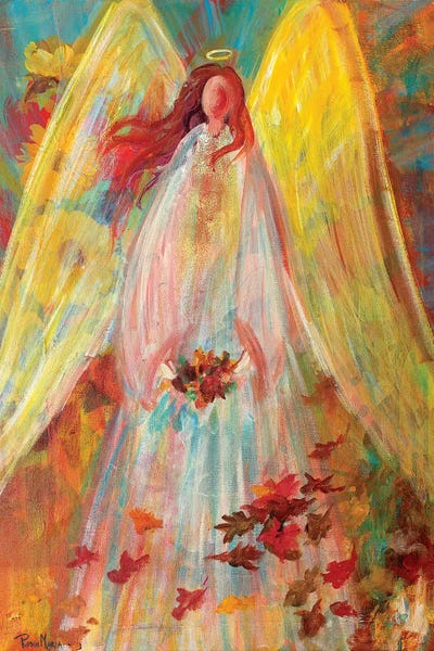 Wings: Harvest Autumn Angel by Robin Maria