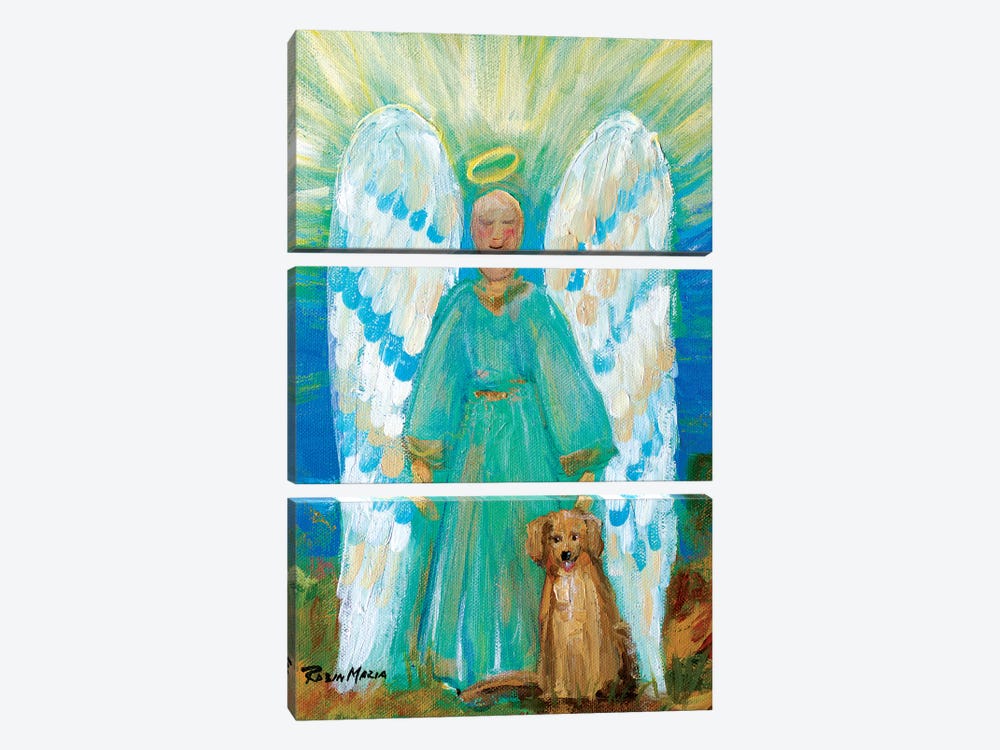 My Angels 3-piece Canvas Print