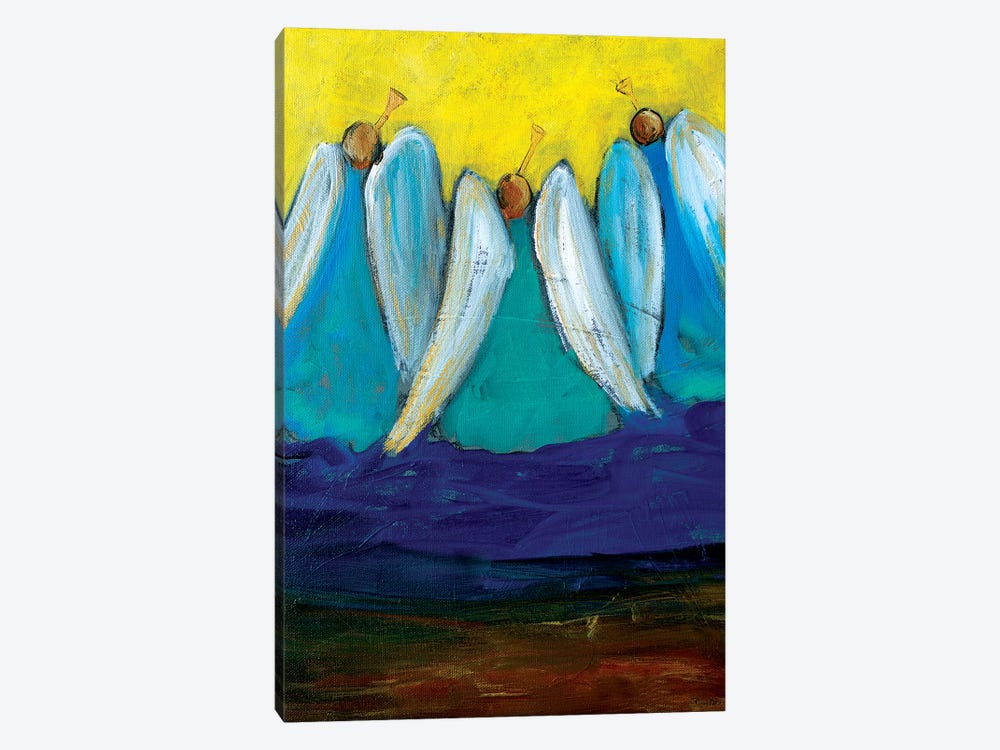 Three Trumpeting Angels by Robin Maria 1-piece Canvas Art Print
