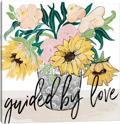 Guided by Love Canvas Art Print