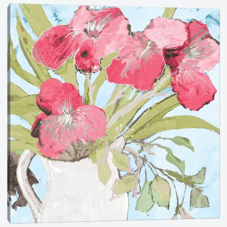 Spring Vase Canvas Print #RMR48} by Robin Maria Canvas Art