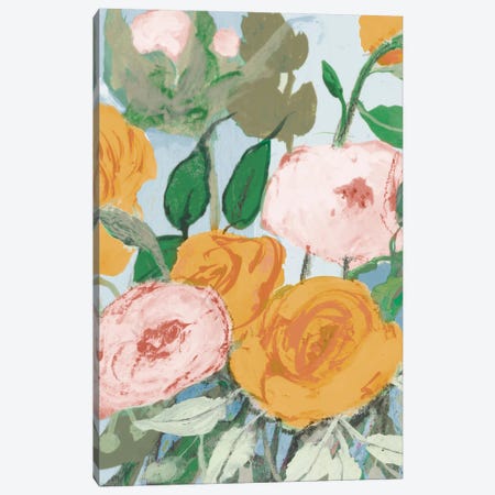 Summer Roses Canvas Print #RMR49} by Robin Maria Canvas Art
