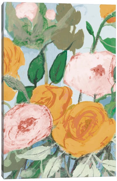Summer Roses Canvas Art Print