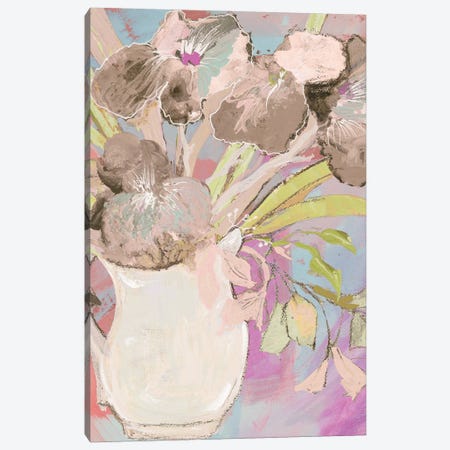 Summer Vase Canvas Print #RMR50} by Robin Maria Canvas Print
