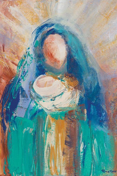 Mother And Child II by Robin Maria art print