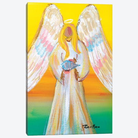 Angel of Summer Canvas Print #RMR5} by Robin Maria Canvas Art