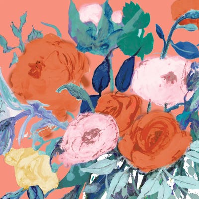 Bright Roses by Robin Maria art print