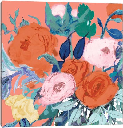 Bright Roses Canvas Art Print