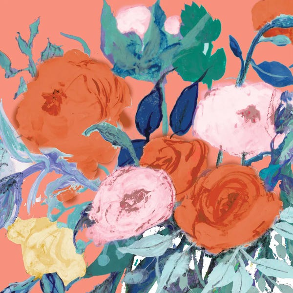 Fine Art Print: Bright Roses by Robin Maria