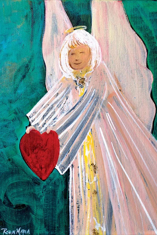 Angel Sharing Heart