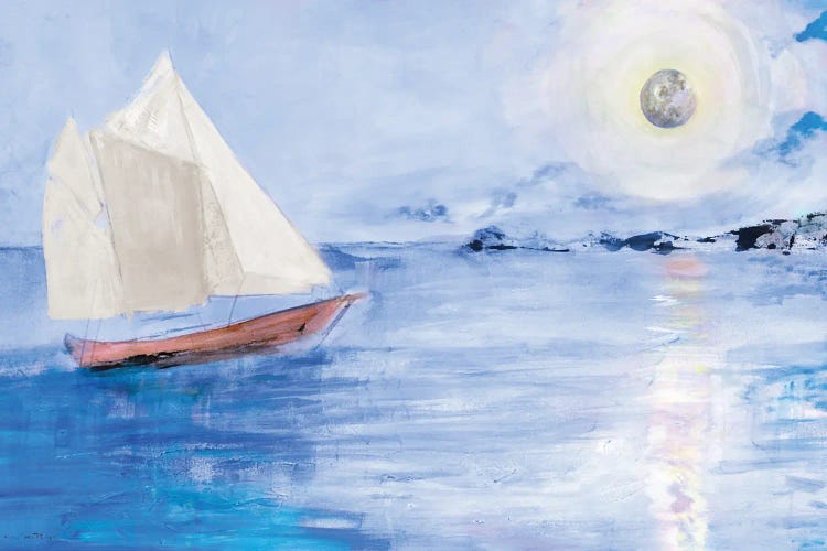 Sailing In Moonlight by Robin Maria wall art
