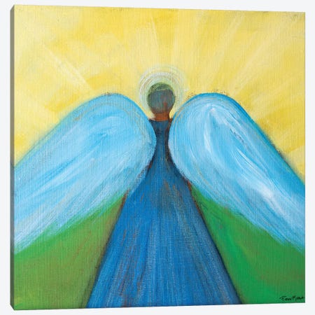 Beneath Angels Wings Canvas Print #RMR9} by Robin Maria Canvas Art Print