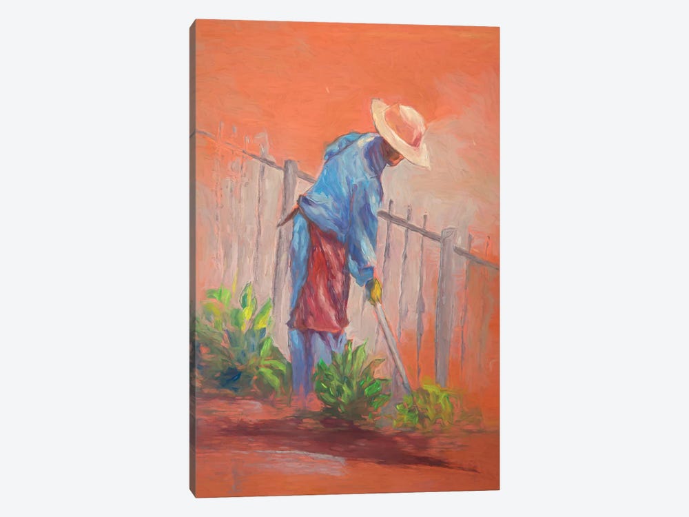 The Gardener by Roberta Murray 1-piece Art Print