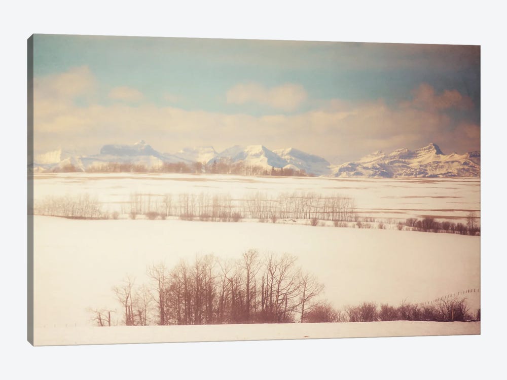 Winter Farmland by Roberta Murray 1-piece Canvas Print
