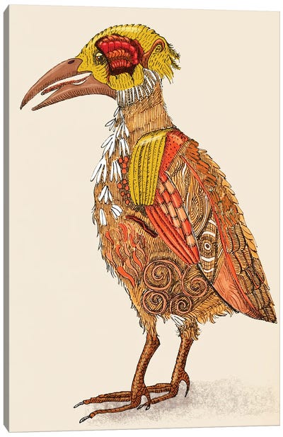 Bird Brain Canvas Art Print - Roberta Murray