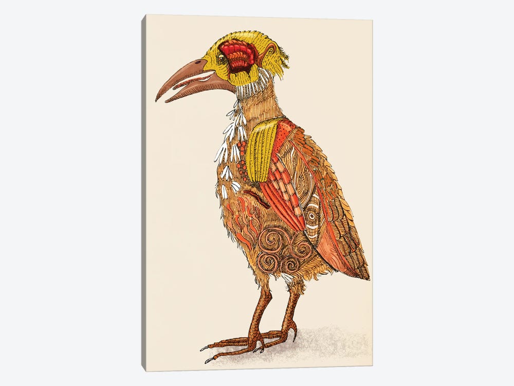 Bird Brain by Roberta Murray 1-piece Canvas Art Print