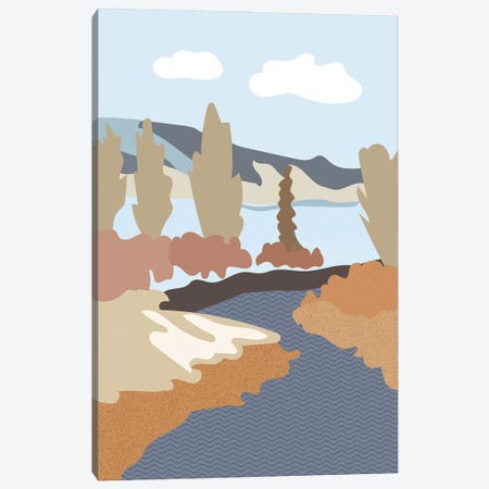 River Wild Canvas Print #RMU211} by Roberta Murray Canvas Artwork
