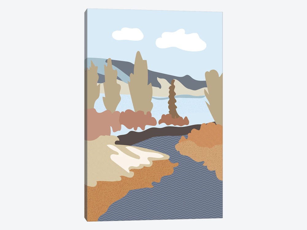 River Wild by Roberta Murray 1-piece Canvas Print