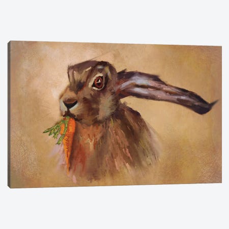 March Hare Canvas Print #RMU217} by Roberta Murray Canvas Art Print