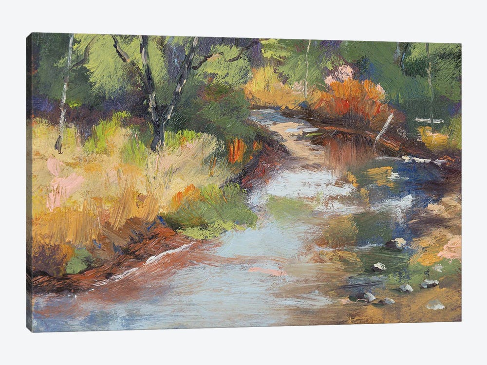 Bragg Creek by Roberta Murray 1-piece Canvas Artwork