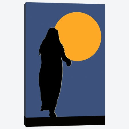 Lady Of The Moon Canvas Print #RMU241} by Roberta Murray Canvas Art Print