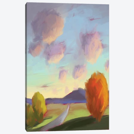 Clouds Will Lead The Way Canvas Print #RMU254} by Roberta Murray Art Print