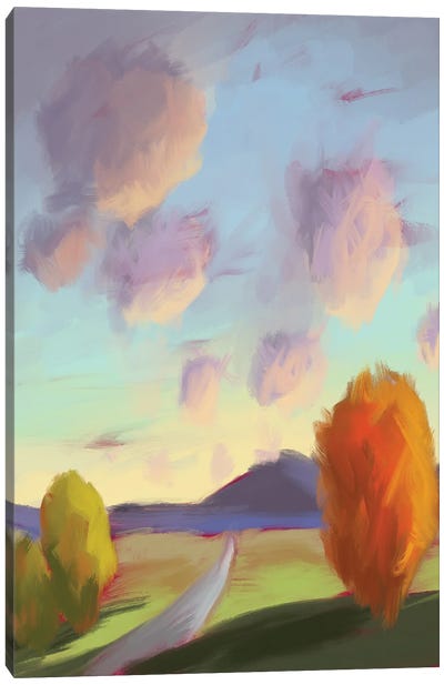 Clouds Will Lead The Way Canvas Art Print - Roberta Murray