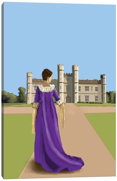 Royal Purple Canvas Art Print - Roberta Murray