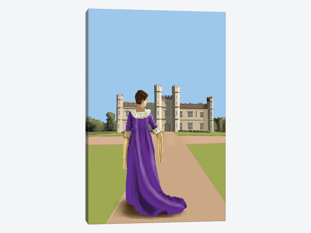 Royal Purple by Roberta Murray 1-piece Canvas Print