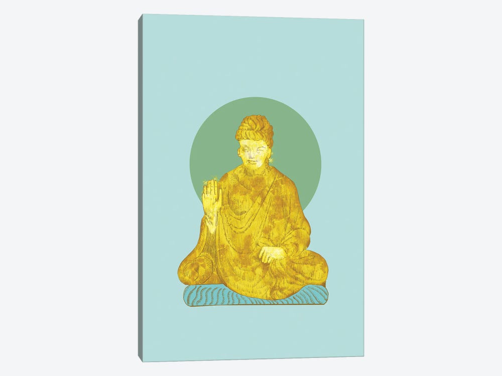 Gilded Buddha by Roberta Murray 1-piece Canvas Art Print