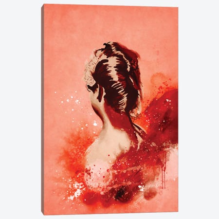 Rose Elegance Canvas Print #RMU302} by Roberta Murray Canvas Art