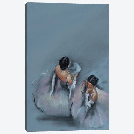 Two Dancers Canvas Print #RMU306} by Roberta Murray Canvas Print