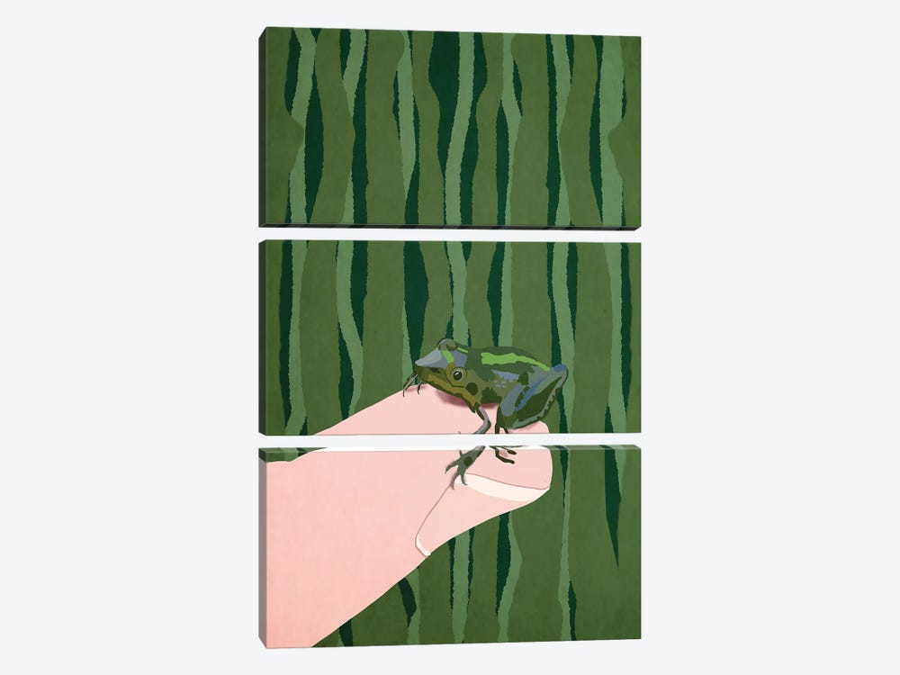Green Thumb by Roberta Murray 3-piece Canvas Art