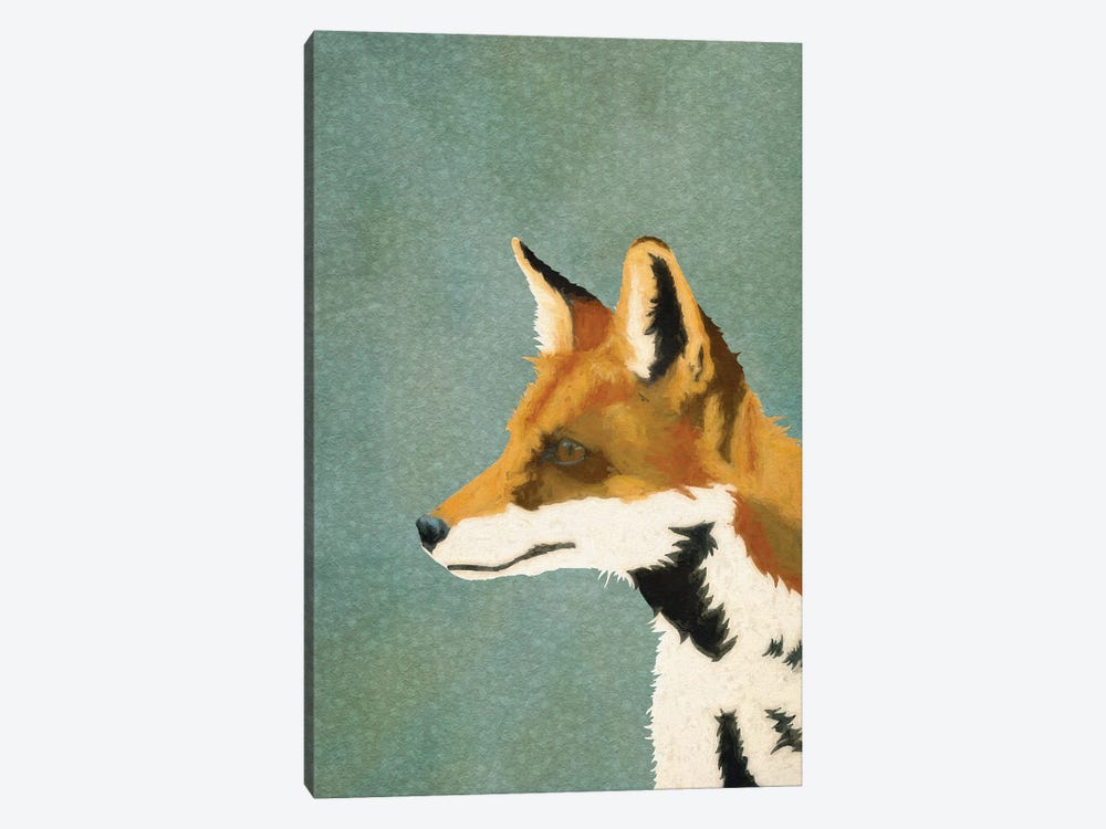 The Fine Fox by Roberta Murray 1-piece Art Print